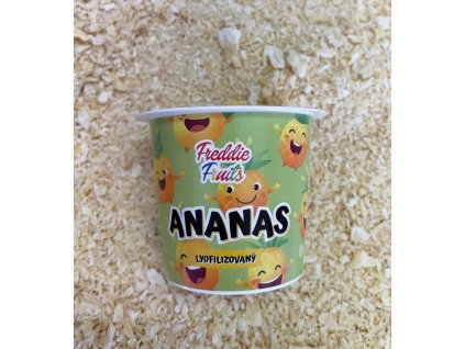 Lyofilizovaná ananasová drť - 30g