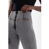 WR.UP® denim nohavice sivé, vysoký pás RE(MOVE) WRUP1HC002ORG, J3Y (Veľkosť XXS)