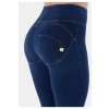 WR.UP® denim nohavice tmavo modré, vysoký pás - lyocell RE(MOVE) WRUP2HF245, J0Y (Veľkosť XXS)