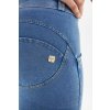 WR.UP® denim sv. modré so žltým šitím,7/8, regular pás RE(MOVE) WRUP4RC002ORG, J4Y (Veľkosť XS)