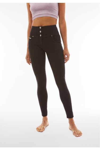 Tvarovacie nohavice WR.UP® s vysokým pásom a gombíkmi (Farba Krištáľovo sivá, Veľkosť XL)