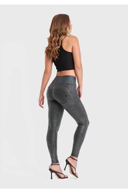 wr up snake skin high waisted full length black pants wrup2hs287 n xxs 3ľľ