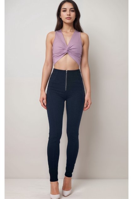 WR.UP® nohavice bavlnené čierne, prešité v bokoch, WRUP2HS2519, N