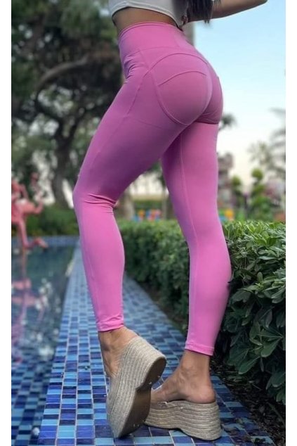 WR.UP® D.I.W.O.® Plus Emana nohavice ružové, 7/8, vysoký pás, WRUP4HC005REC, P123