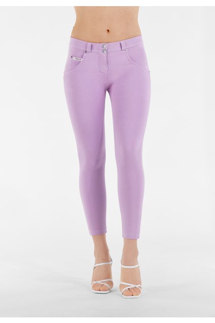 WR.UP® superštíhle push up 7/8 nohavice z člnkovej tkaniny (Farba Crocus Petal, Veľkosť XL)