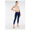 WR.UP® denim nohavice tmavo modré so žltým šitím,7/8, regular pás RE(MOVE) WRUP4RC002ORG, J0Y