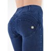 WR.UP® denim nohavice tmavo modré, 7/8, vysoký pás RE(MOVE) WRUP4HC002ORG, J0B (Veľkosť L)