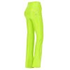 Limetkovo zelené nohavice z umelej kože WR.UP® s efektom krokodíla (Farba Acid Lime, Veľkosť M)