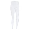 Úzke nohavice WR.UP® s vysokým pásom z umelej kože (Farba Biela, Veľkosť L)
