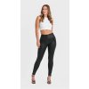 wr upr denim limited edition high waisted full length coated black black stitching pants wrup2bhf249 j7n xxs 3