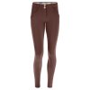 Organický džersej WR.UP®, push-up nohavice s nízkym pásom (Farba Hnedá, Veľkosť M)
