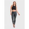 wr up snake skin high waisted full length black pants wrup2hs287 n xxs 2fh