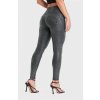 wr up snake skin high waisted full length black pants wrup2hs287 n xxs 5