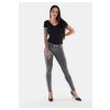 WR.UP denim sivé nohavice skinny strih, regular pás - lyocell, WRUP1RC012, J3Y