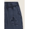 Women's French terry cargo trousers with Disney graphic (Farba Bering Sea, Veľkosť XS)