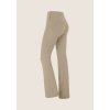 High waist WR.UP flared cotton trousers with stitching (Farba Russet, Veľkosť S)