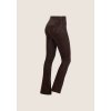 WR.UP® mini-flare super skinny push-up wet-look trousers (Farba Molè, Veľkosť L)