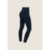 WR.UP® super skinny 7/8 length high waist trousers with gold decorations (Farba Dark Sapphire, Veľkosť XL)