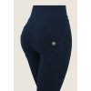 WR.UP® super skinny 7/8 length high waist trousers with gold decorations (Farba Dark Sapphire, Veľkosť XL)