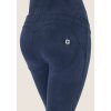 WR.UP CORE maternity leggings in denim-effect TENCEL™ (Farba Tmavé denim - prešívanie v tóne, Veľkosť M)
