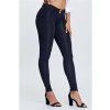 WR.UP® denim push up nohavice čierne, regular pás RE(MOVE), WRUP1RC002ORG, J7N