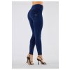 WR.UP® denim nohavice tmavo modré, vysoký pás - lyocell RE(MOVE) WRUP2HF245, J0Y (Veľkosť XL)