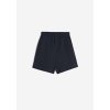 Dámske bermudy s paisley potlačou na vrecku a leme (Farba Tmavo modrá, Veľkosť XXL)