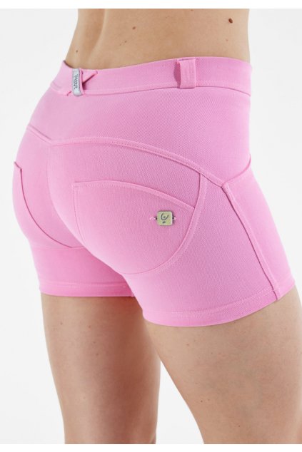 FREDDY WR.UP® Pantaloni scurți roz din denim cu talie regulată RE(MOVE) WRUP9RS326, P123