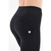 WR.UP® Pantaloni negri din bumbac cu talie înaltă RE(MOVE) WRUP1HC001ORG, N