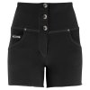 WR.UP® SNUG Pantaloni scurți din denim negri cu nasturi și talie înaltă RE(MOVE), WRUPSNUG9HS321, N