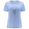 FREDDY Tricou de damă albastru cu inscripția You are amazing, S3WSLT1, C65