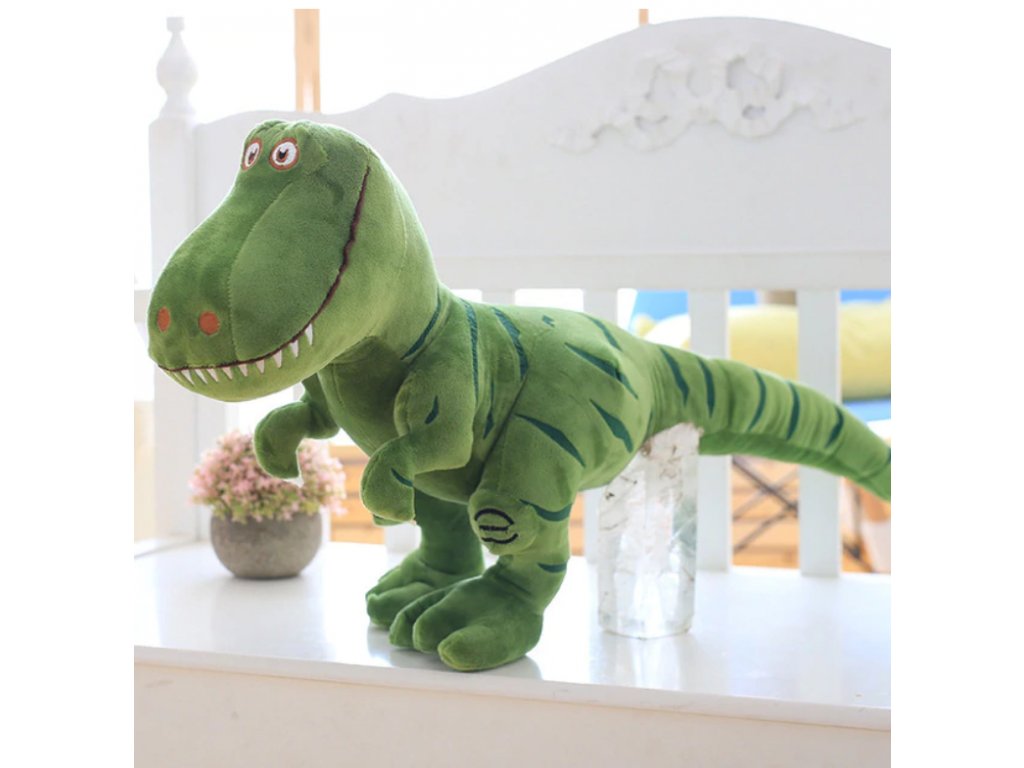 Plyšový Dinosaurus - zelený