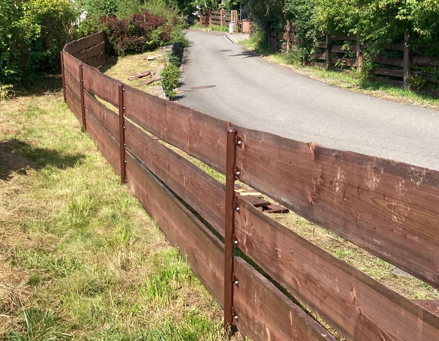 Oprava a montáž fošnového plotu