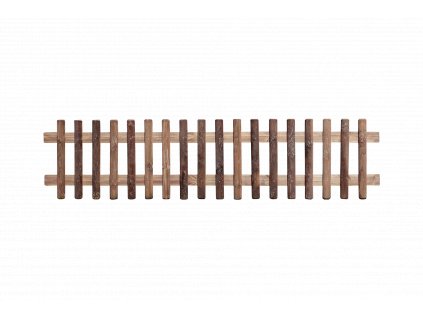 Půlkuláčové pole – ⌀ 6 cm, fazetovaná plotovka