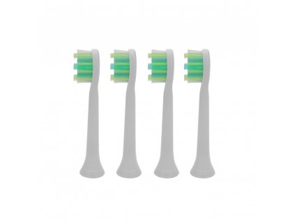 Náhradní kompatibilní hlavice na elek. zubní kartáčky Philips Sonicare Standart Intercare HX9004 - 4 ks