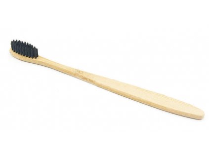 Bambusový zubní kartáček zn.BMK, obohacený o aktivní uhlí - SOFT