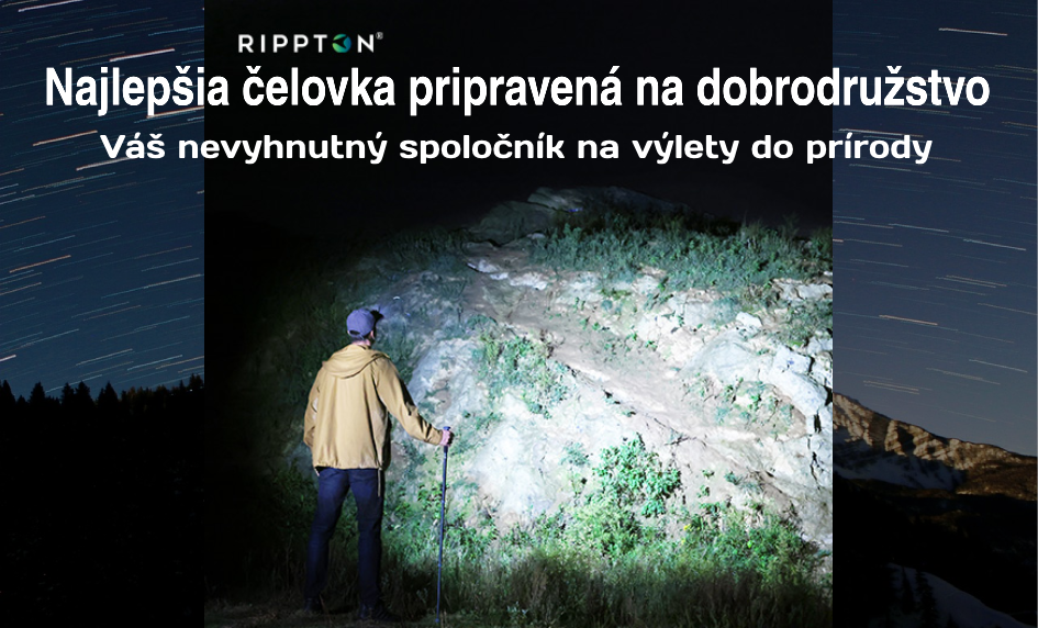 Čelovka Rippton Stellar light