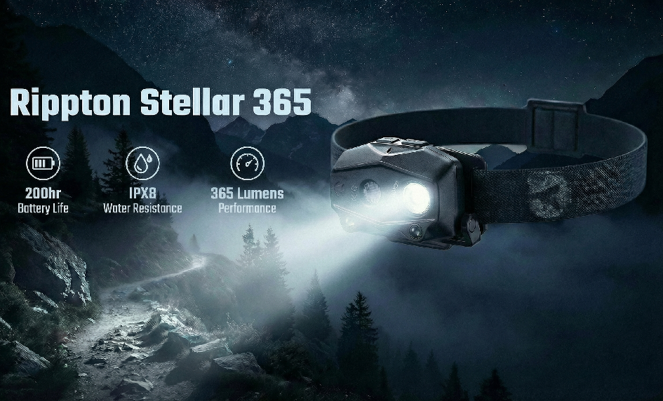 Čelovka Rippton Stellar light