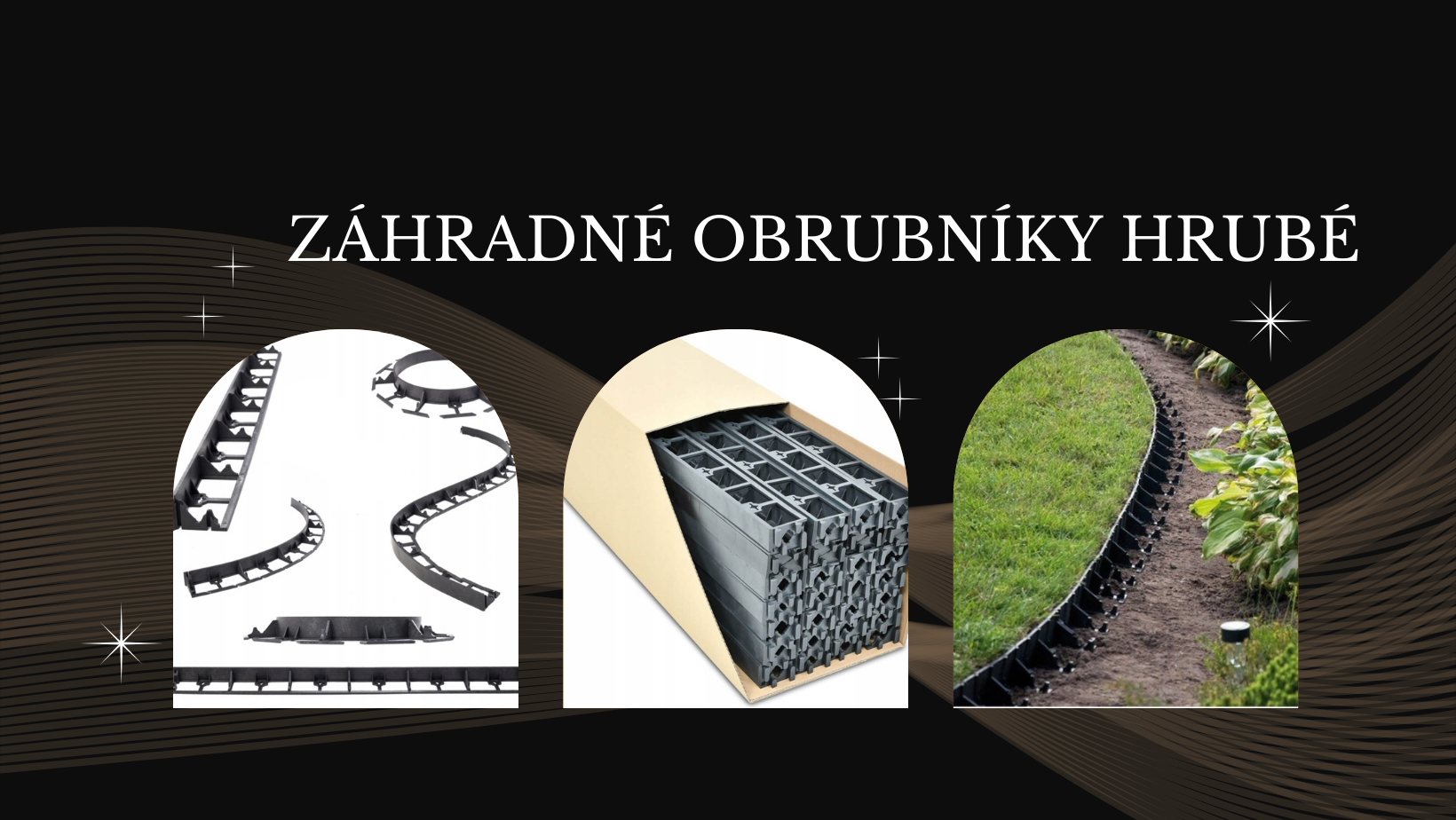 Záhradné obrubníky