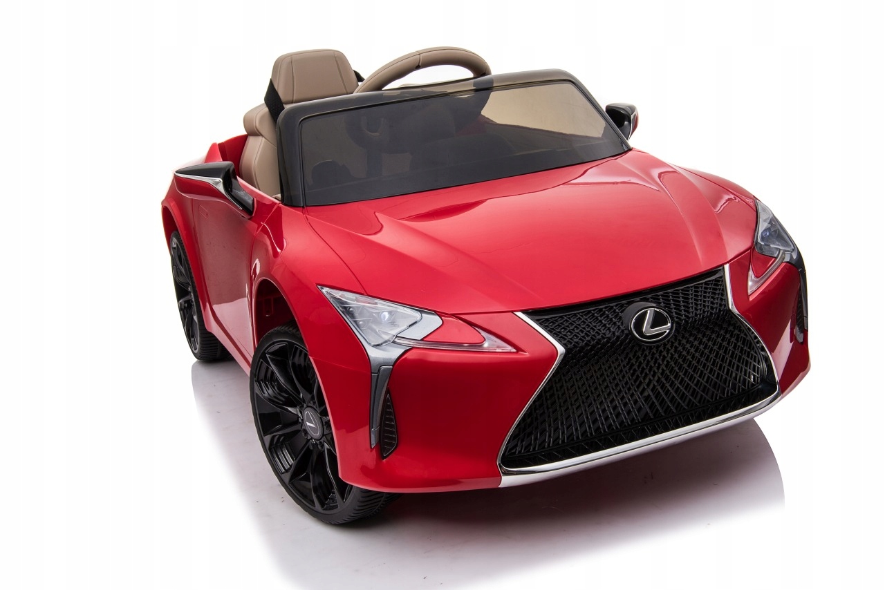 elektricke-auticko-lexus-lc500-2x35w-1-miestny-cervene-dialkove-ovladanie-bezpecnostne-pasy-audio-led