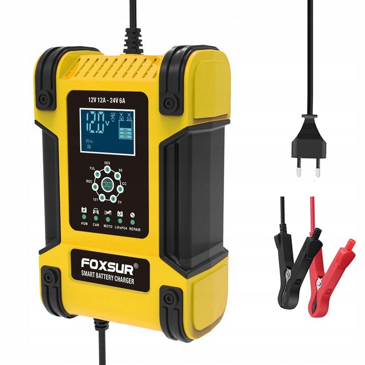 nabijacka-autobaterii-12v-24v-12a-mikroprocesor-pre-autobaterie-a-motocykle-lcd-displej-foxsur-sk