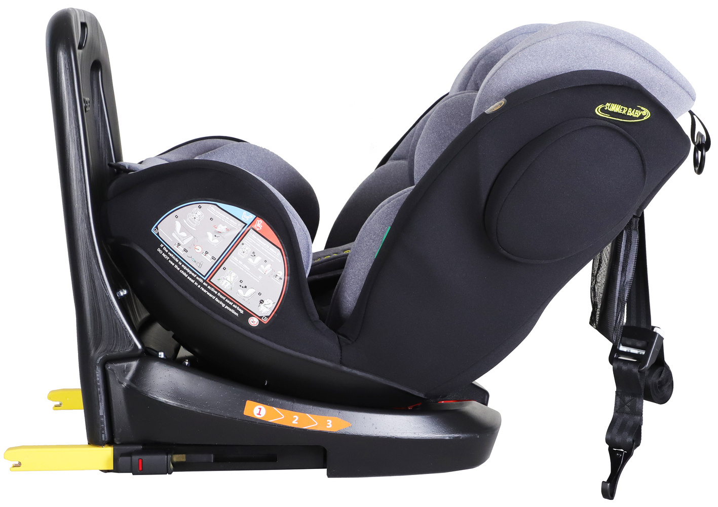 autosedacka-0-36kg-summer-baby-i-size-r129-otocna-autosedacka-o-360-isofix-siva-chat