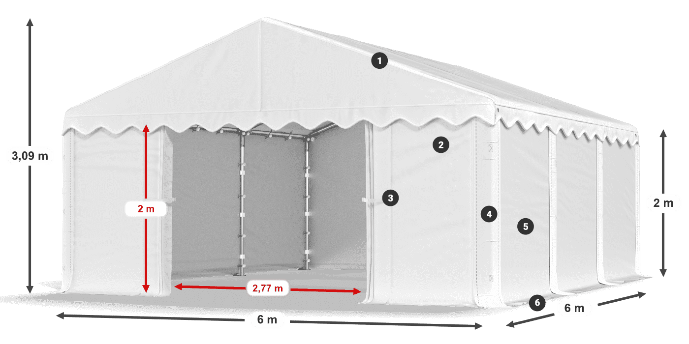 skladova-hala-6x6m-biela-ekonomicka-novinka