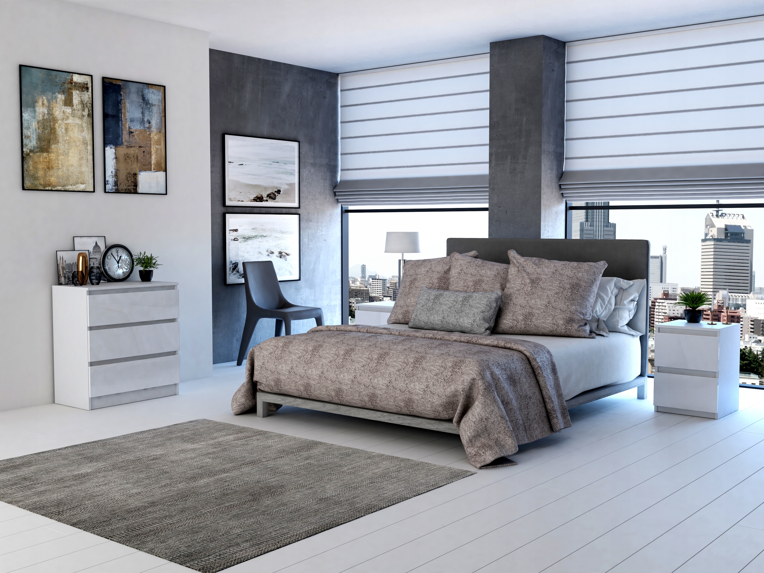 komoda-malvis-3-sufliky-70cm-biela-leskla-v-priestore
