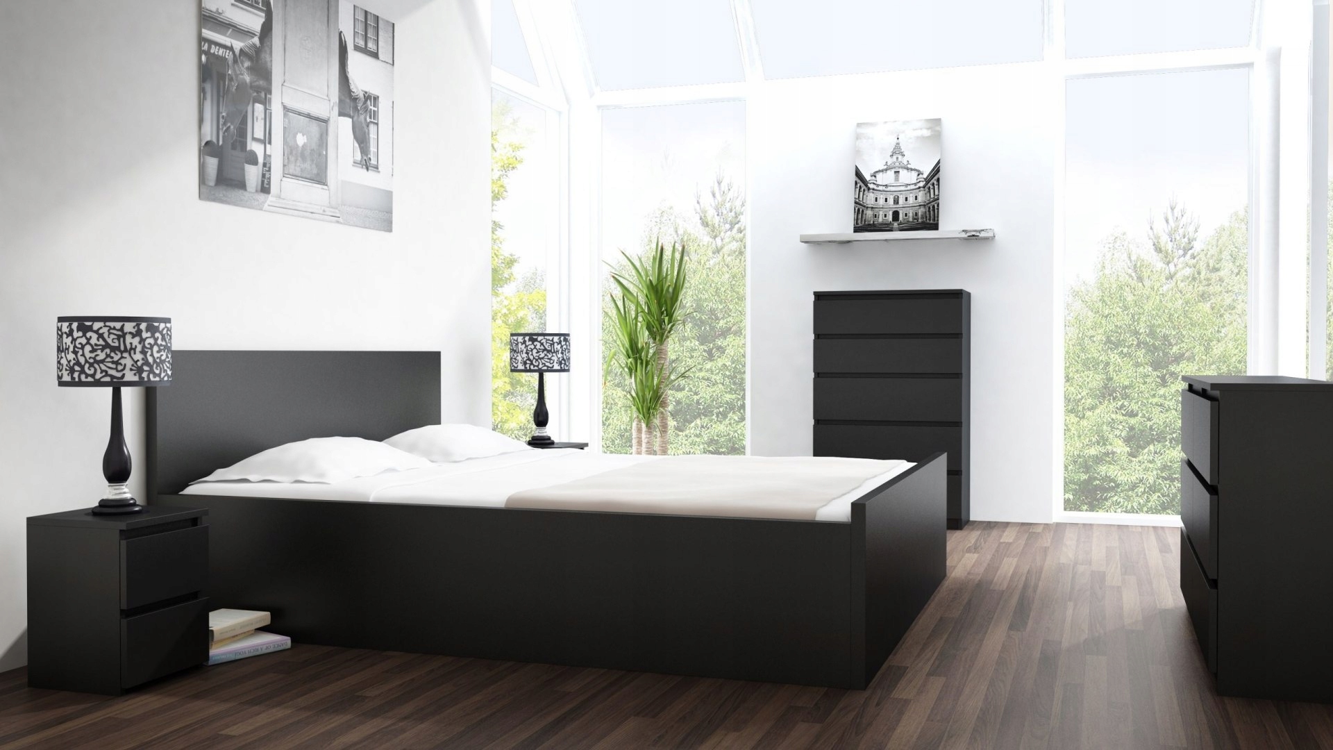 komoda-micro-2-sufliky-30x40x30cm-nocny-stolik-cierny-novy