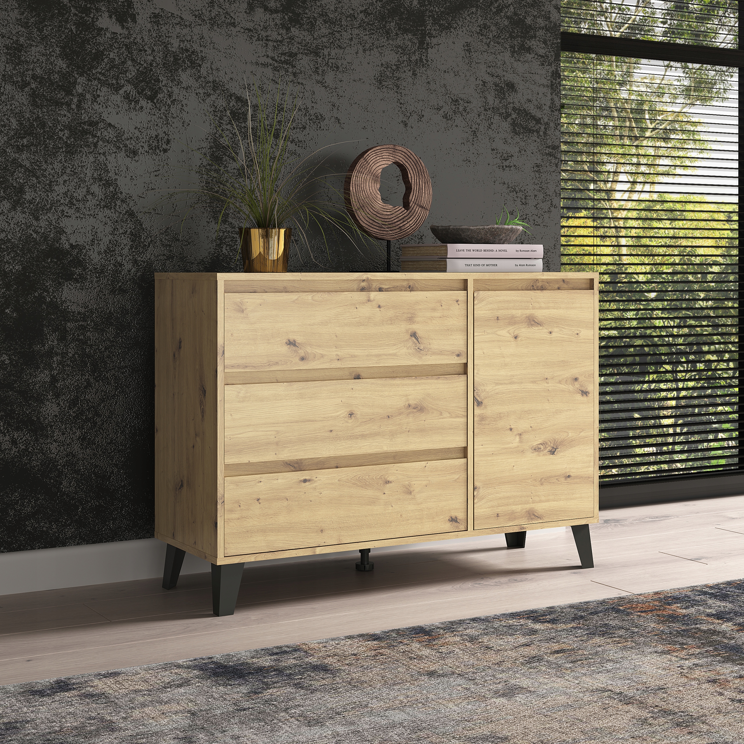 velka-komoda-cand-120x78x39cm-na-nozickach-3-sufliky-1-dvierka-dub-artisan