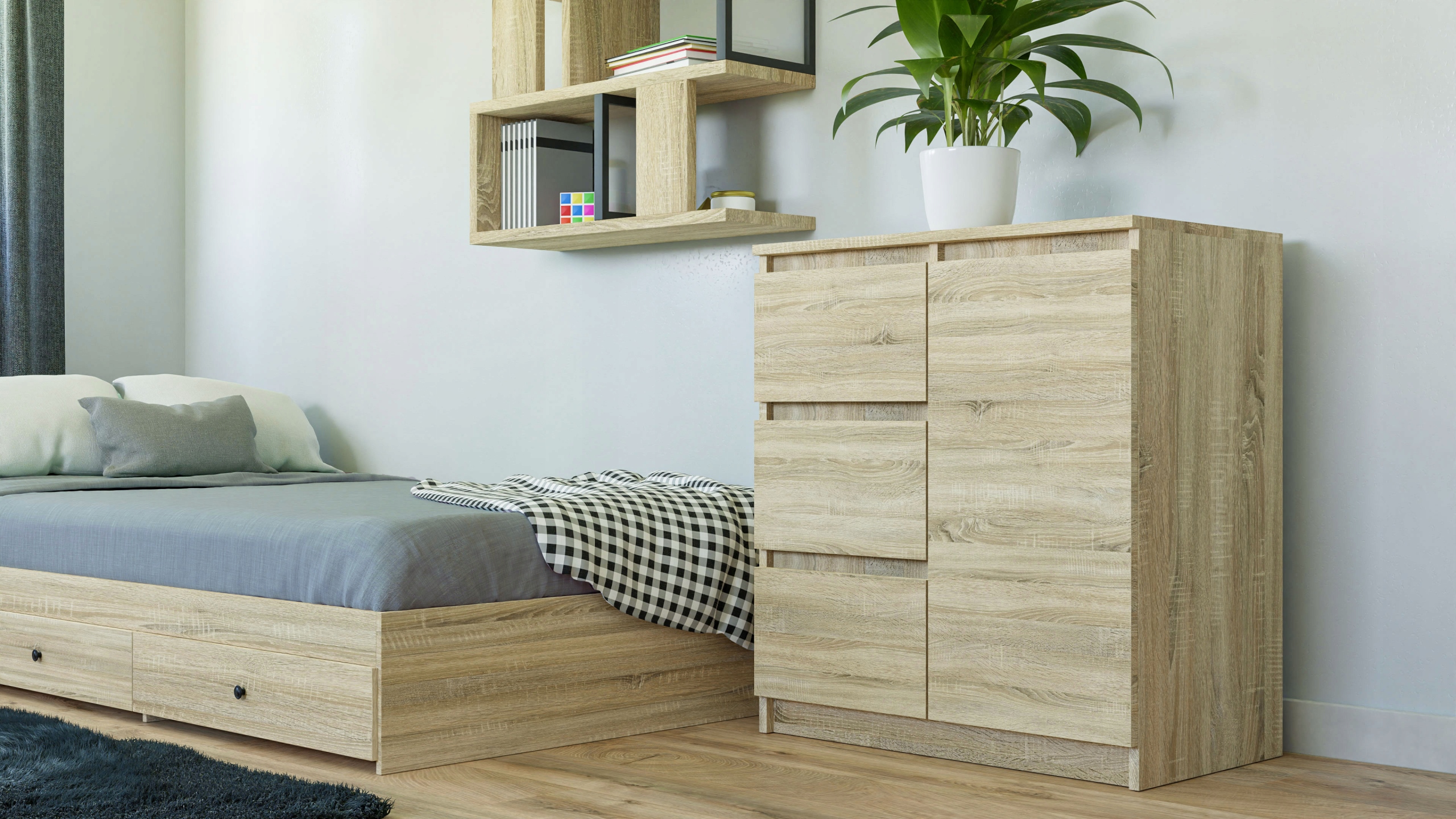 velka-komoda-cand-80x75x40cm-3-sufliky-1-dvierka-dub-sonoma