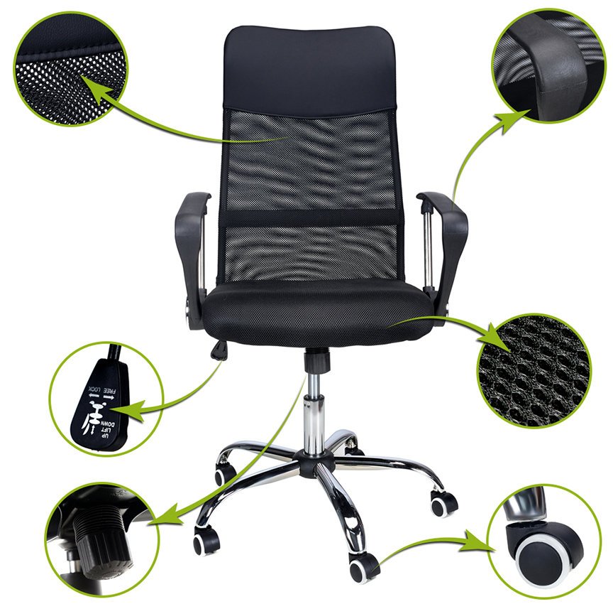 kancelarske-otocne-kreslo-compact-s-odvetravanim-kvalitne