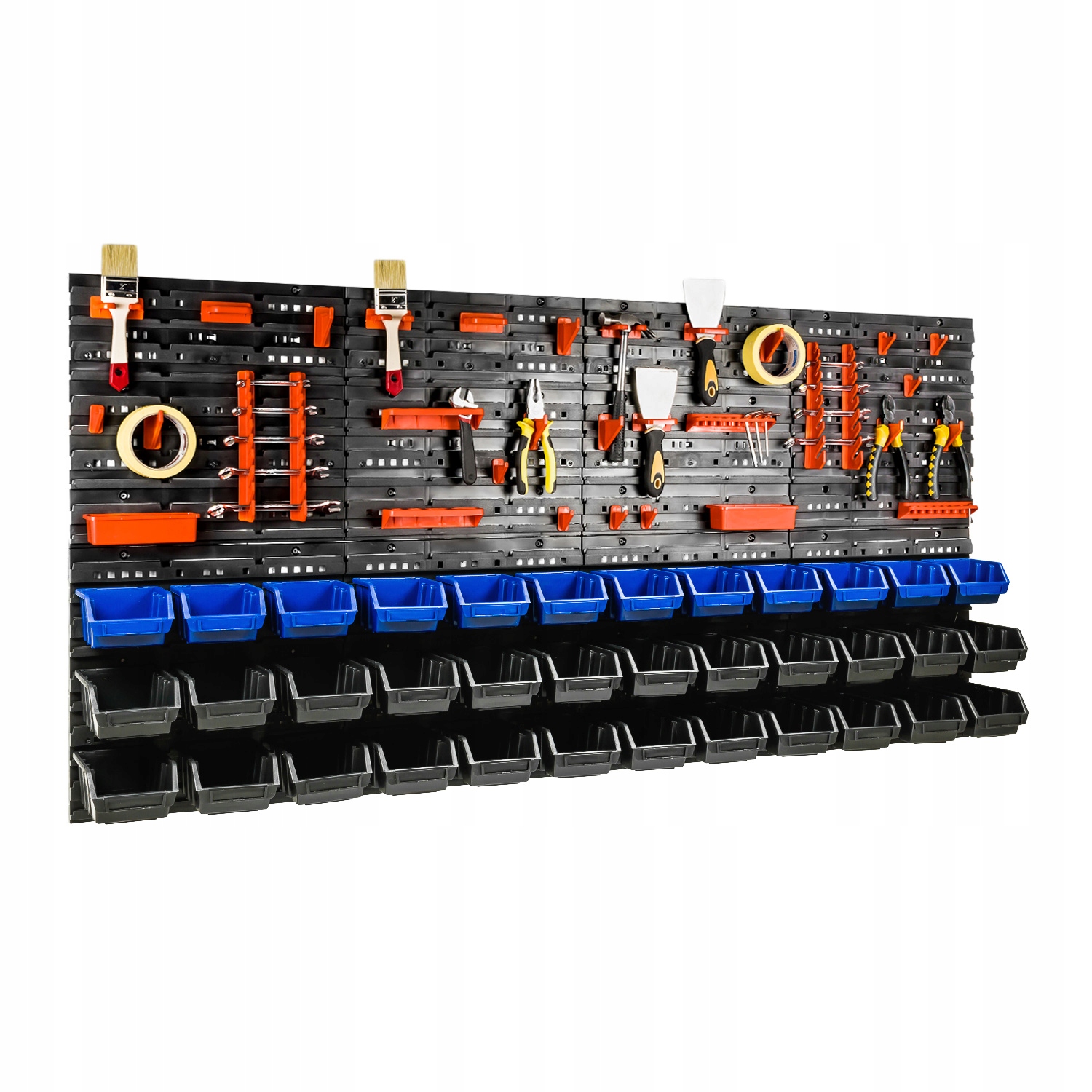stena-na-naradie-do-garaze-160x80cm-36x-box-modre-cervene
