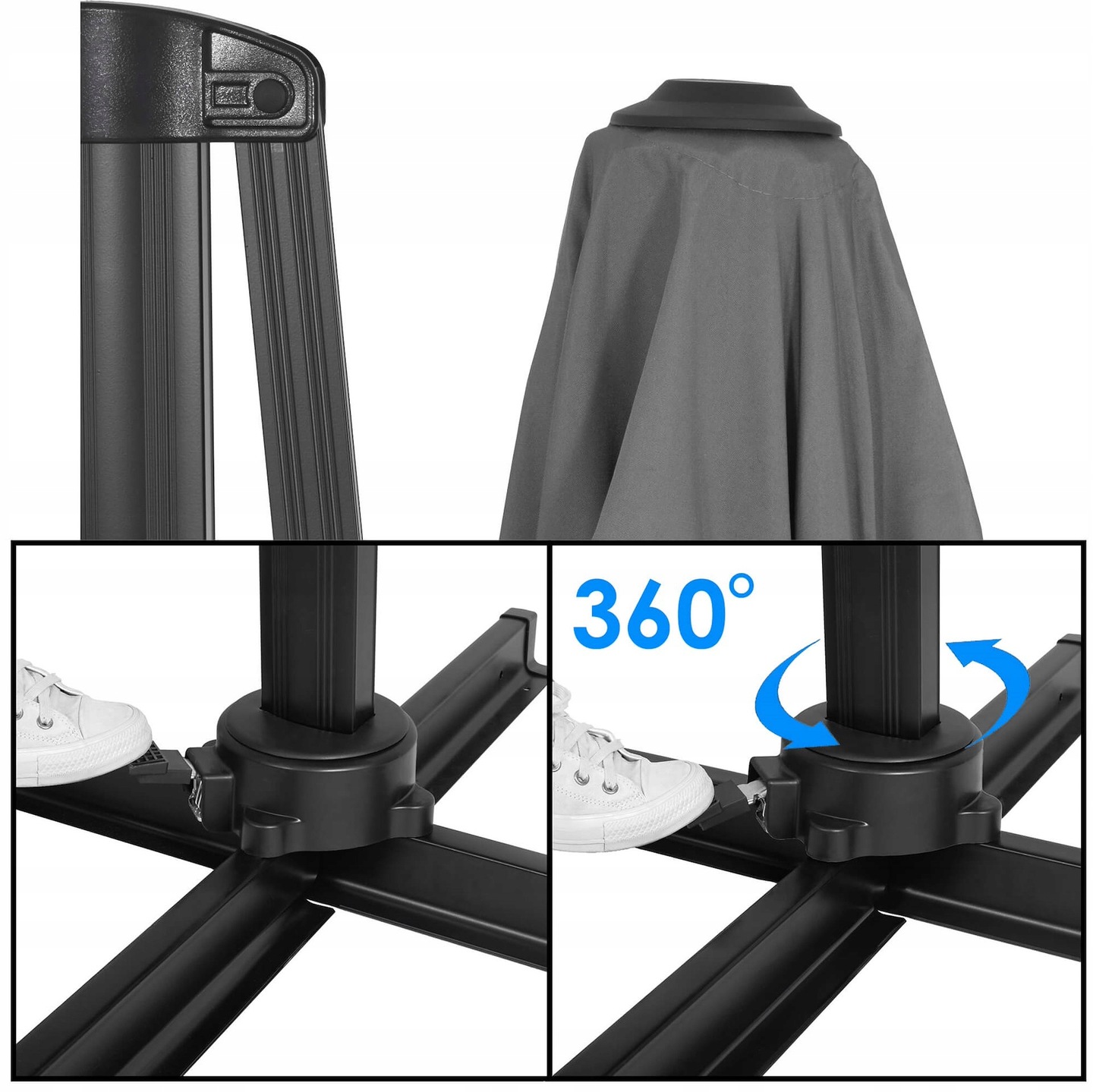 velky-zahradny-slnecnik-440cm-sivy-obal-kluka
